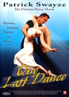 One Last Dance - Dutch poster (xs thumbnail)