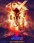 Sonic the Hedgehog 3 - Indian Movie Poster (xs thumbnail)