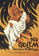 Der Golem, wie er in die Welt kam - Swedish Movie Poster (xs thumbnail)
