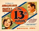 The Thirteenth Juror - Movie Poster (xs thumbnail)