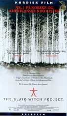 The Blair Witch Project - Norwegian VHS movie cover (xs thumbnail)