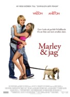 Marley &amp; Me - Swedish Movie Poster (xs thumbnail)