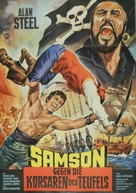 Sansone contro il corsaro nero - German Movie Poster (xs thumbnail)