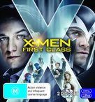 X-Men: First Class - Australian Blu-Ray movie cover (xs thumbnail)