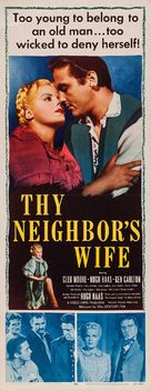 Thy Neighbor&#039;s Wife - Movie Poster (xs thumbnail)