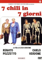 Sette chili in sette giorni - Italian DVD movie cover (xs thumbnail)
