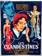 Les clandestines - French Movie Poster (xs thumbnail)