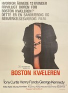 The Boston Strangler - Danish Movie Poster (xs thumbnail)