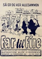Far til fire - Danish Movie Poster (xs thumbnail)