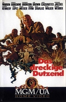 The Dirty Dozen - German VHS movie cover (xs thumbnail)