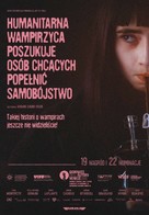 Vampire humaniste cherche suicidaire consentant - Polish Movie Poster (xs thumbnail)