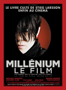 M&auml;n som hatar kvinnor - French Movie Poster (xs thumbnail)