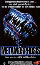 Metamorphosis: The Alien Factor - German VHS movie cover (xs thumbnail)