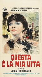 Vivre sa vie: Film en douze tableaux - Italian Movie Poster (xs thumbnail)