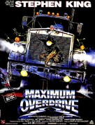 Maximum Overdrive - French Movie Poster (xs thumbnail)