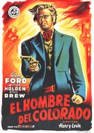 The Man from Colorado - Spanish Movie Poster (xs thumbnail)