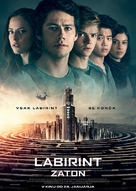 Maze Runner: The Death Cure - Slovenian Movie Poster (xs thumbnail)