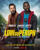 Loin du p&eacute;riph - French Movie Poster (xs thumbnail)