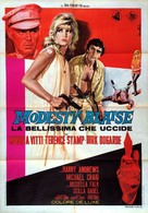 Modesty Blaise - Italian Movie Poster (xs thumbnail)