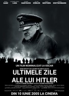 Der Untergang - Romanian Movie Poster (xs thumbnail)