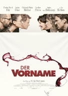 Der Vorname - German Movie Poster (xs thumbnail)