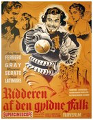 Il falco d&#039;oro - Danish Movie Poster (xs thumbnail)