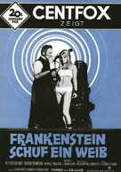 Frankenstein Created Woman - German Movie Poster (xs thumbnail)
