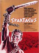 Spartacus - German Movie Poster (xs thumbnail)