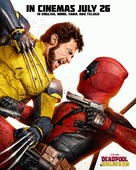 Deadpool &amp; Wolverine - Indian Movie Poster (xs thumbnail)