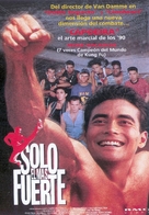 Only the Strong - Spanish Movie Cover (xs thumbnail)