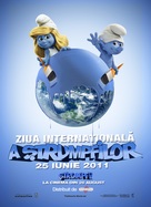 The Smurfs - Romanian Movie Poster (xs thumbnail)