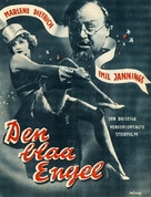 Der blaue Engel - Danish Movie Poster (xs thumbnail)