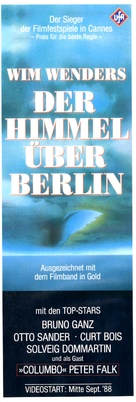Der Himmel &uuml;ber Berlin - German Video release movie poster (xs thumbnail)