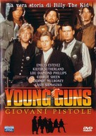 Young Guns - Italian DVD movie cover (xs thumbnail)