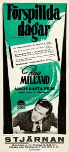 The Lost Weekend Poster