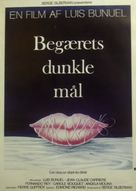 Cet obscur objet du d&eacute;sir - Danish Movie Poster (xs thumbnail)