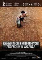 O Ano em Que Meus Pais Sa&iacute;ram de F&eacute;rias - Italian Movie Poster (xs thumbnail)