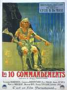 The Ten Commandments - French Movie Poster (xs thumbnail)