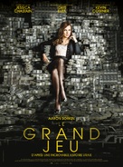 Molly&#039;s Game - French Movie Poster (xs thumbnail)
