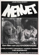 Menuet - Dutch Movie Poster (xs thumbnail)