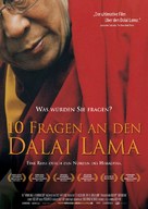 10 Questions for the Dalai Lama - German Movie Poster (xs thumbnail)