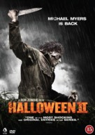 Halloween II - Danish Movie Cover (xs thumbnail)