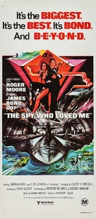 The Spy Who Loved Me - Australian Movie Poster (xs thumbnail)