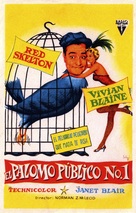 Public Pigeon No. One - Spanish Movie Poster (xs thumbnail)