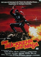 Revenge Of The Ninja - German Movie Poster (xs thumbnail)