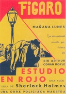 A Study in Scarlet - Spanish Movie Poster (xs thumbnail)