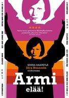 Armi el&auml;&auml;! - Finnish Movie Poster (xs thumbnail)