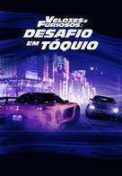 The Fast and the Furious: Tokyo Drift - Brazilian Movie Cover (xs thumbnail)