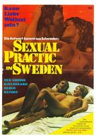 Sexual Practices in Sweden - German Movie Poster (xs thumbnail)