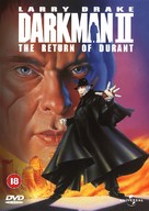 Darkman II: The Return of Durant - British DVD movie cover (xs thumbnail)